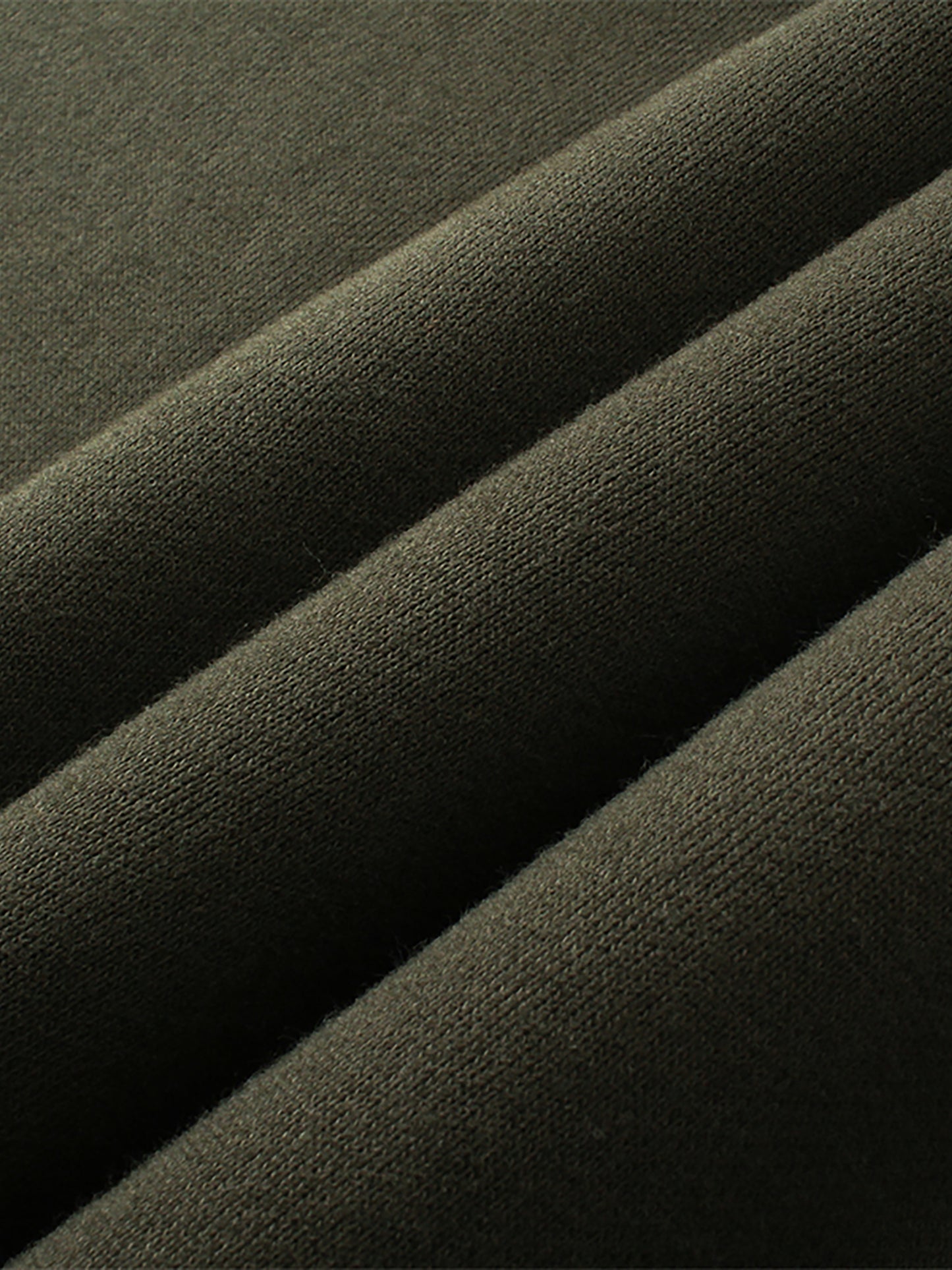 Solid Color Fleece Straight Leg Sweatpants