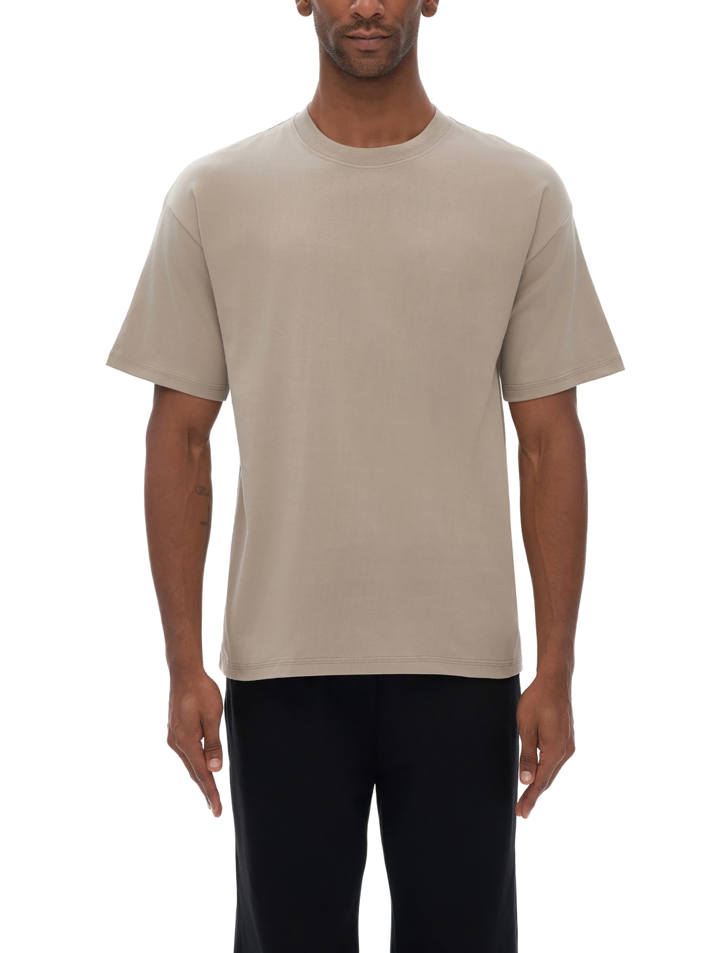 Men's Drop Shoulder Cotton T-Shirt