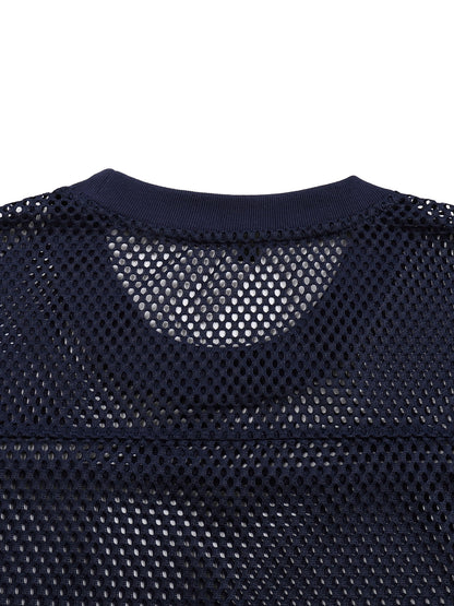 Unisex See-through Boxy Net T-shirt