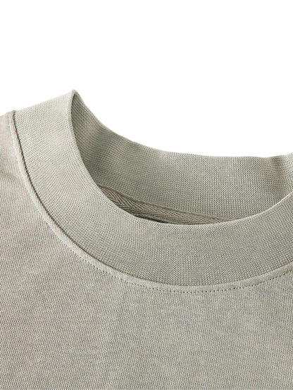 Essential Non-Shrink Mock Neck Sweater