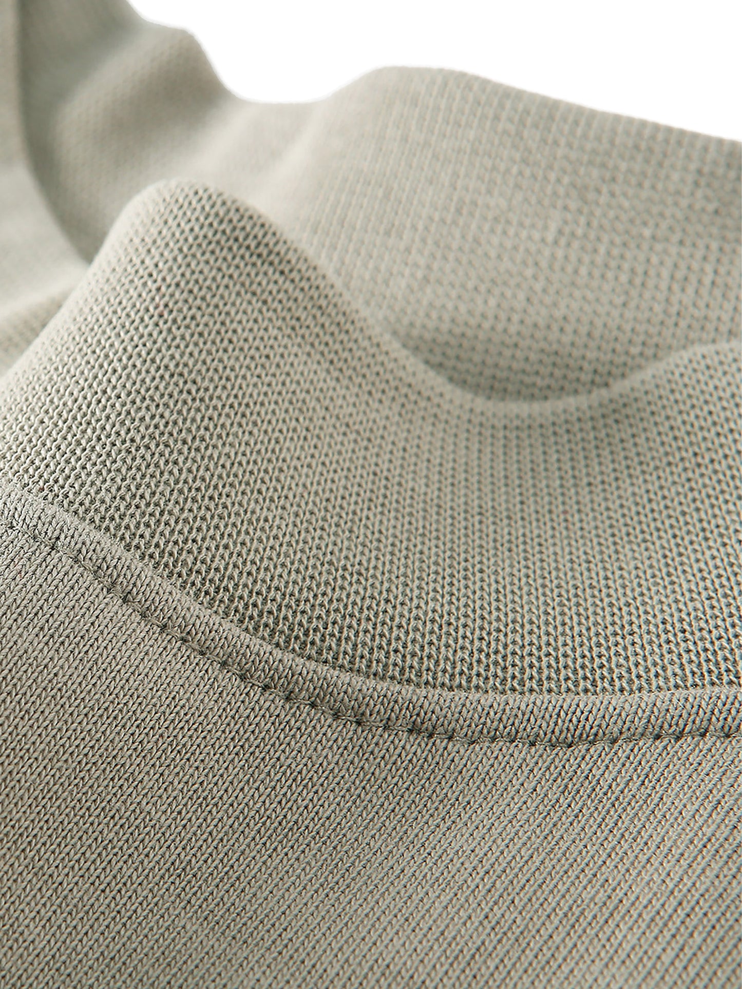 Essential Non-Shrink Mock Neck Sweater