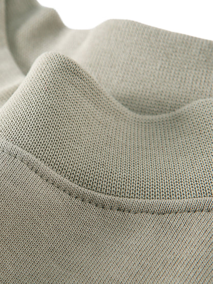 Essential Non-Shrink Mock Neck Sweater