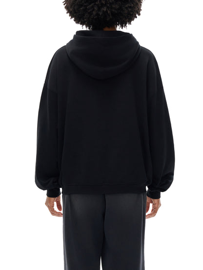 Cotton Cropped Hoodie