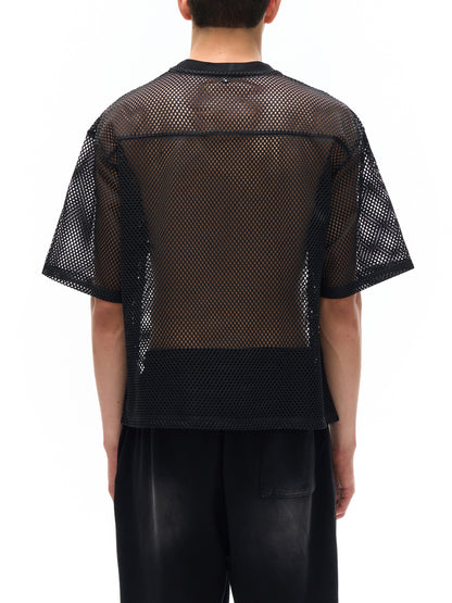 Unisex See-through Boxy Net T-Shirt