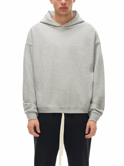 Cotton Cropped Hoodie