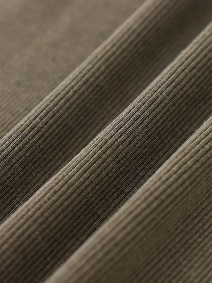 Women's Dyed Washed Raglan Long Sleeve Slim T-Shirt