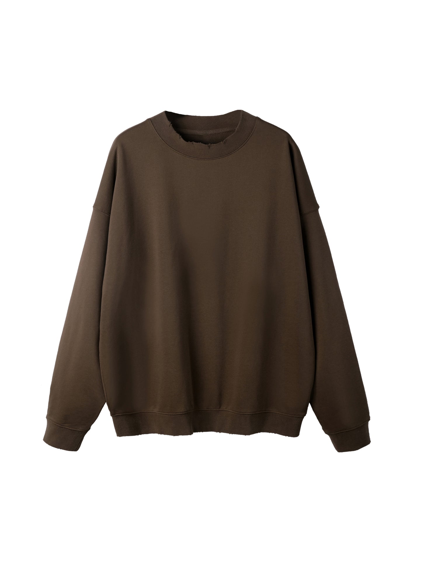 Drop Shoulder Crewneck Sweater