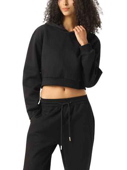 Women's Essential Cropped Hoodie