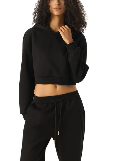 Women's Essential Cropped Hoodie