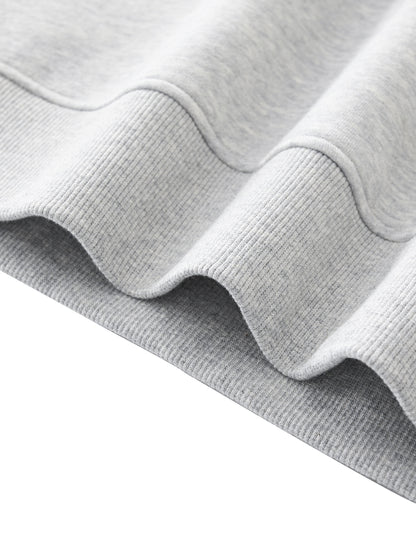 Women’s Essential Fleece Mock-Neck Crew Sweatshirt