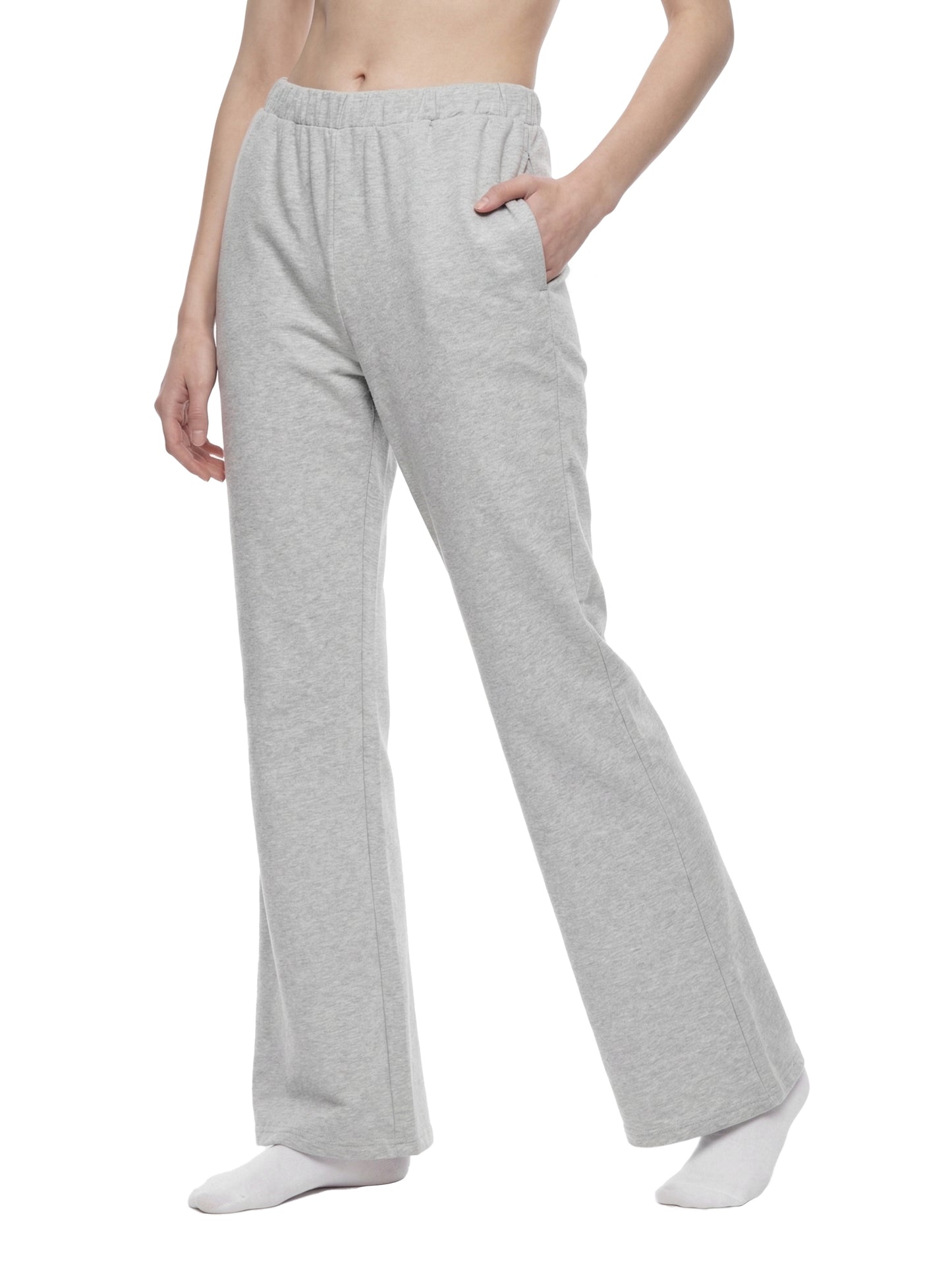 Women's Slim-Fit Flared Sweatpants